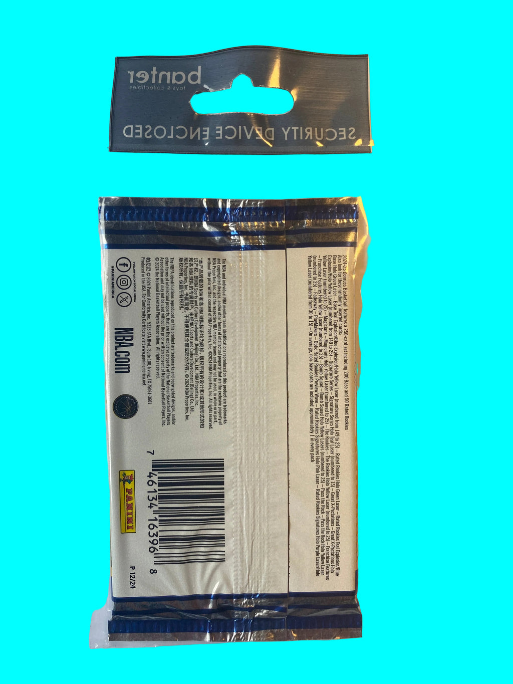 NBA Panini 2024-25 Donruss 8 Card Sealed Pack - Stephen Curry - Bundle of 4