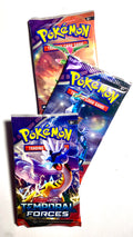 Pokémon Temporal Forces Booster Pack - Bundle of 3