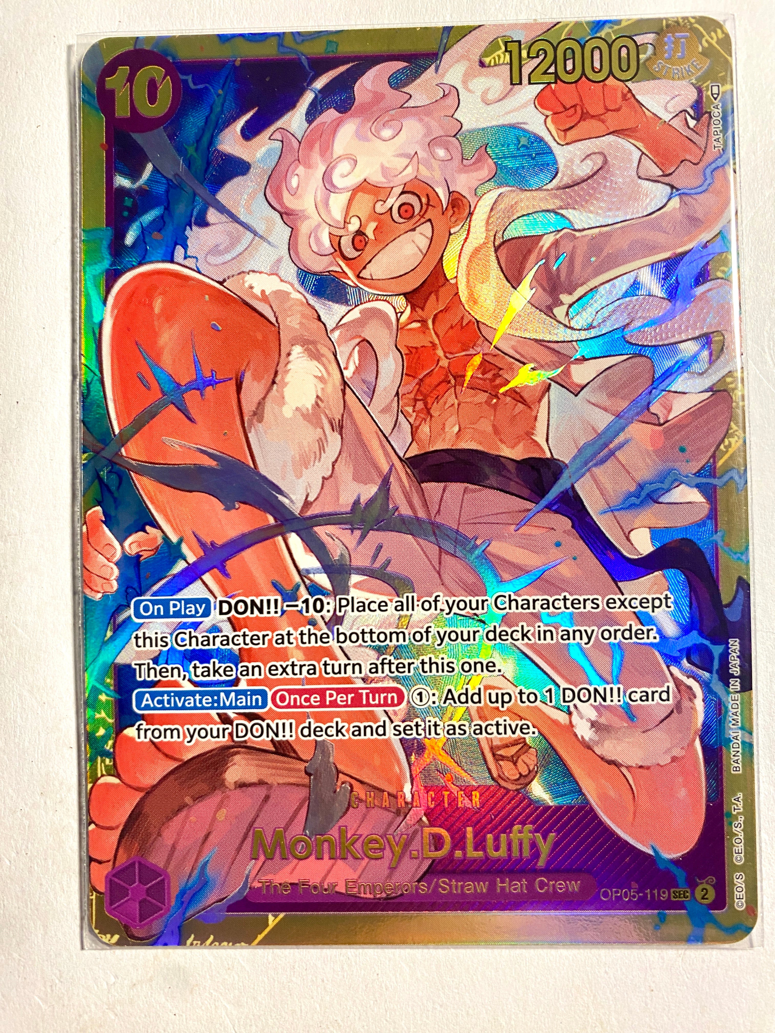 Monkey D. Luffy OP05-119 - Near Mint (Awakening of the New Era)